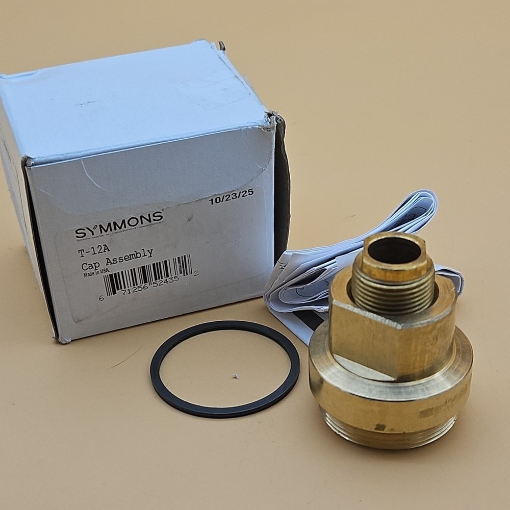 Symmons T12A Temptrol Replacement Part T-12A Cap Assembly New